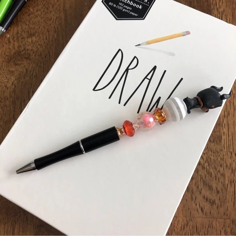 Disney Doorables: Up: Alpha Dog handmade beaded pen